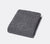 charcoal honeycomb hand towel