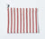 red stripes kitchen cloth
