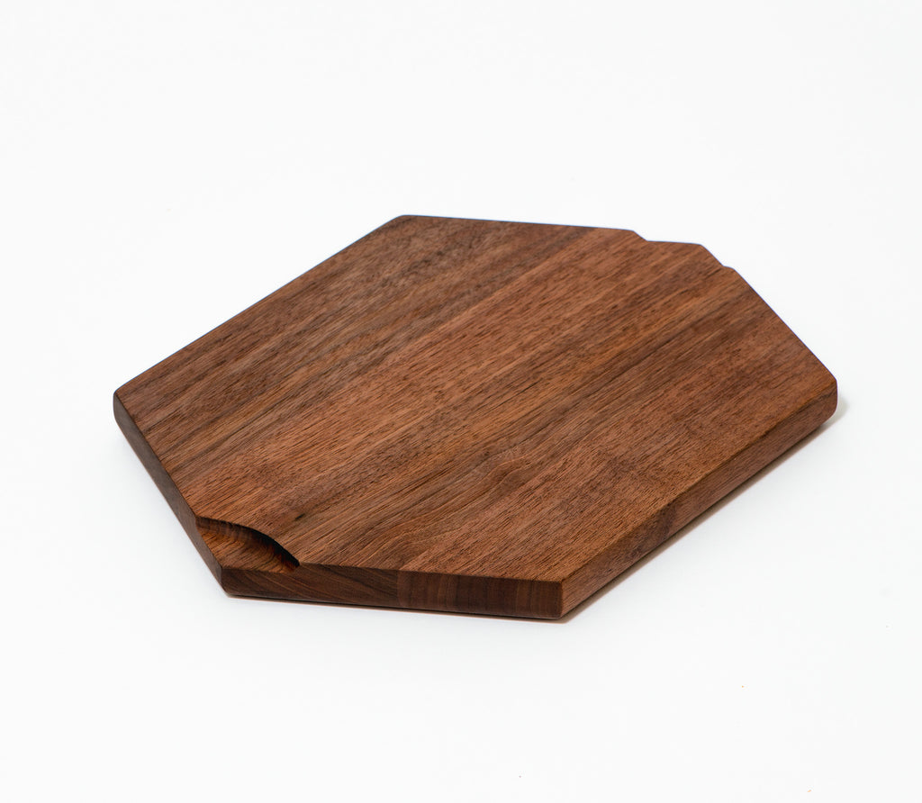 hardwood walnut cheese board