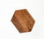 wooden hexagon shape cheeseboard