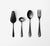 color black stainless steel serverware